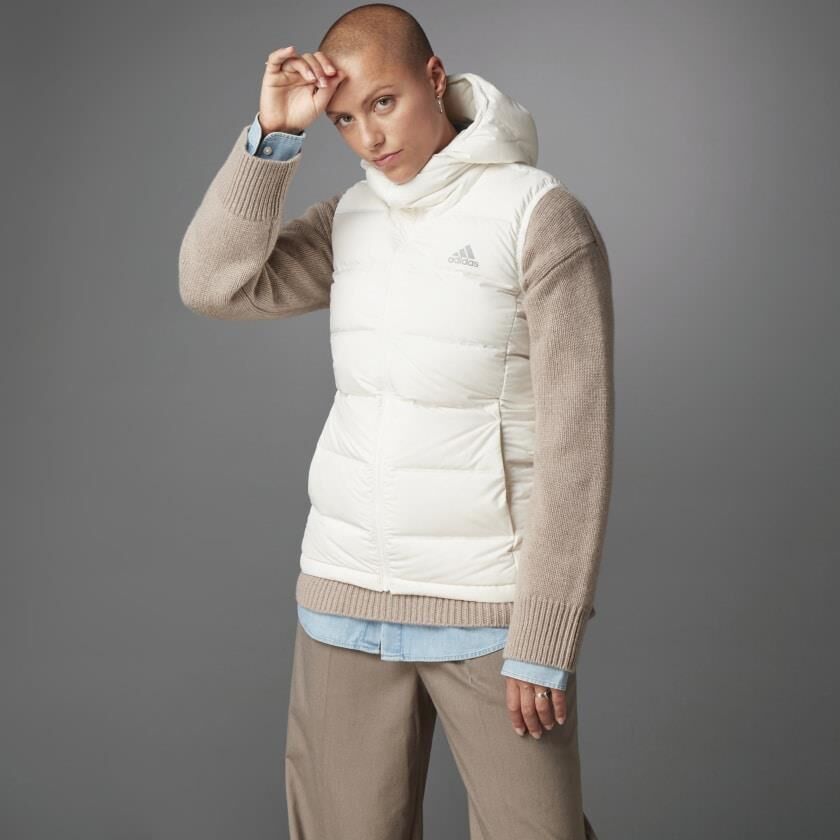 adidas Helionic Dolgulu Yelek - Beyaz DW9277