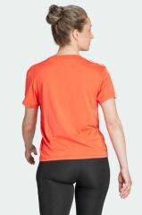 adidas AEROREADY Train Essentials 3-Stripes Tişört  Turuncu HZ5691