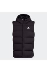 Adidas Helionic Hooded Down Yelek - Siyah