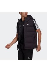 Adidas Helionic Hooded Down Yelek - Siyah