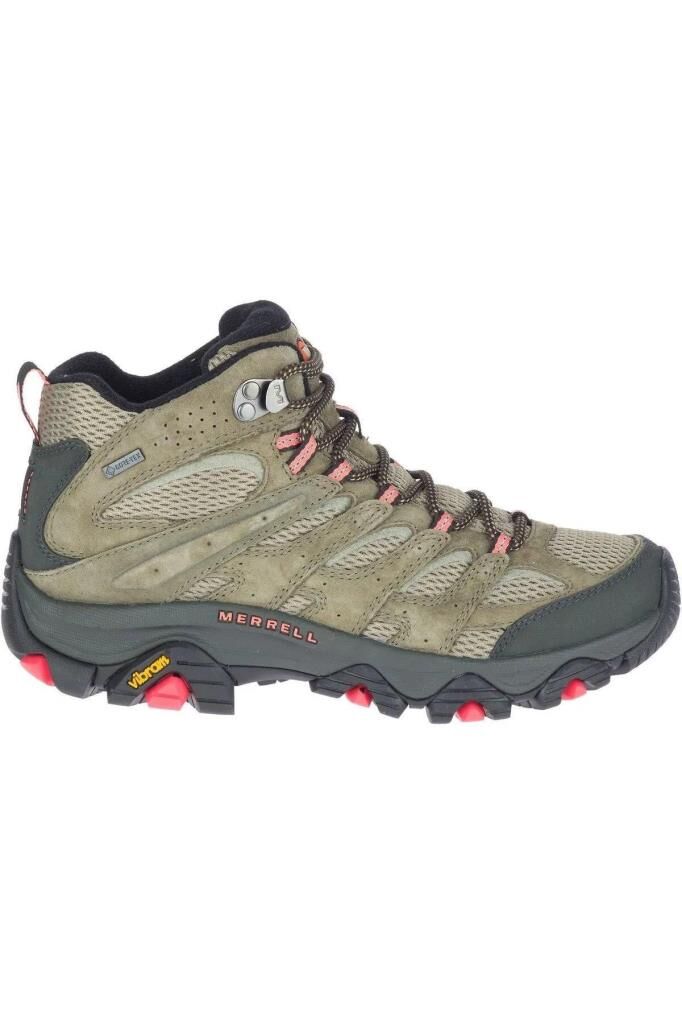 Merrell Moab 3 Mid Gore-tex Kadın Outdoor Bot Haki J036310 37,5