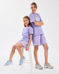 Skechers G Lw Fleece Kız Çocuk Şort Mor SK2510041-505