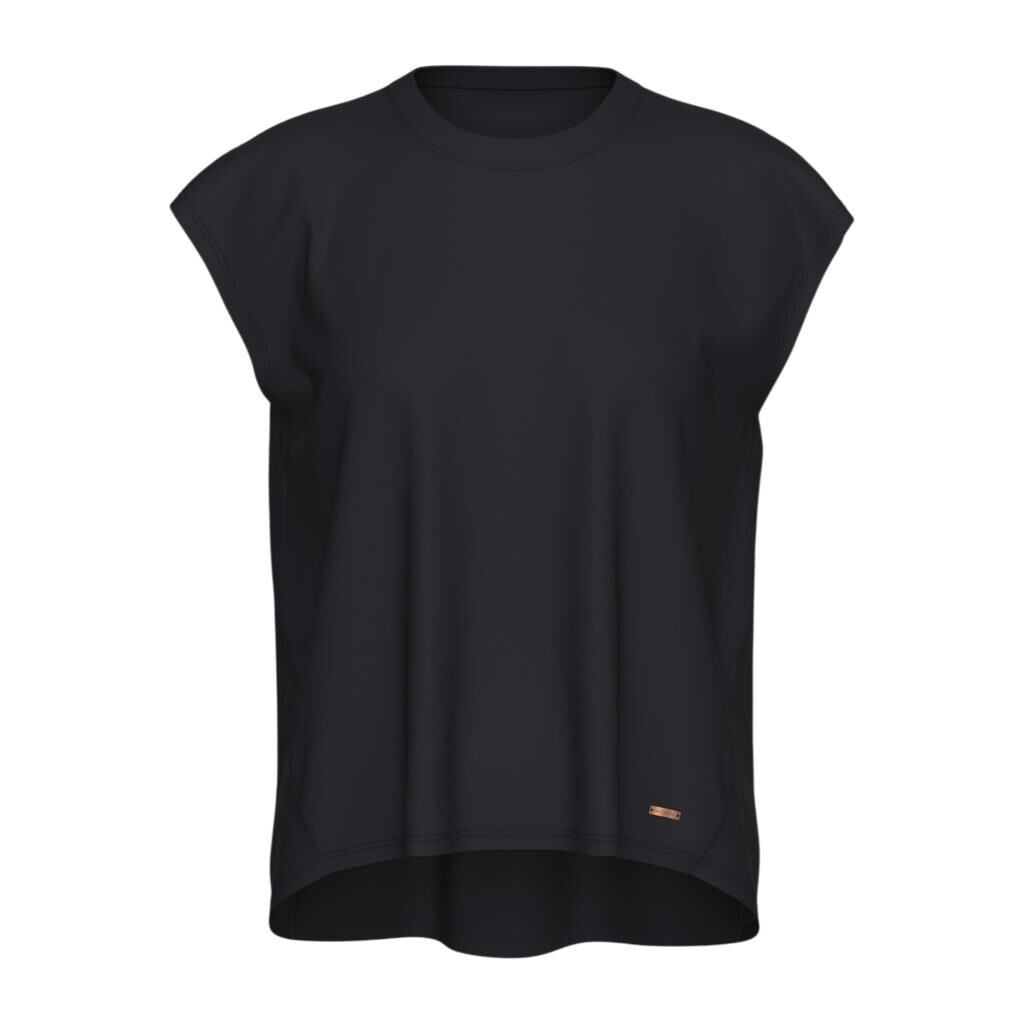 Skechers Soft Touch Loose Fit Siyah Kadın Tshirt