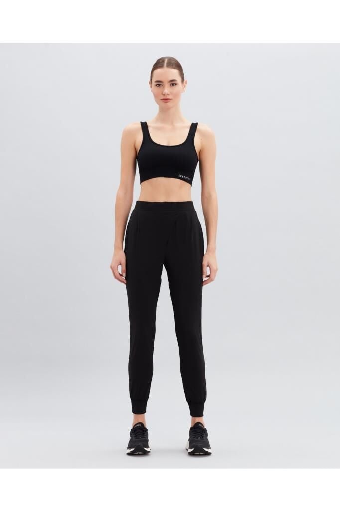 Skechers W Micro Coll Daily Jogger Pant Kadın Siyah Eşofman Altı S211078-001