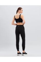 Skechers W Micro Coll Daily Jogger Pant Kadın Siyah Eşofman Altı S211078-001