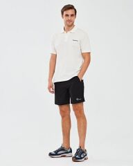 Skechers Polo M Short Sleeve Erkek Polo Yaka Tişört Beyaz S211800-102