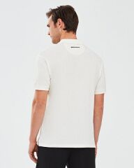 Skechers Polo M Short Sleeve Erkek Polo Yaka Tişört Beyaz S211800-102