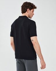 Skechers Polo M Short Sleeve Erkek Polo Yaka Tişört Siyah S211800-001