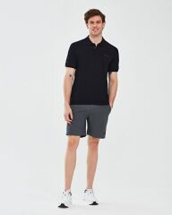 Skechers Polo M Short Sleeve Erkek Polo Yaka Tişört Siyah S211800-001