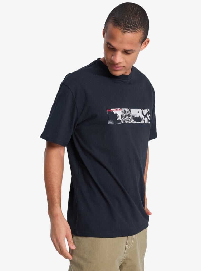 Quiksilver Mens Mercury Fortex Siyah T-Shirt  EQYZT08269 11783