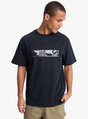 Quiksilver Mens Mercury Fortex Siyah T-Shirt  EQYZT08269 11783