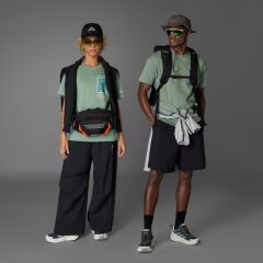 adidas Nat Geo Aeroready Graphic Tee Erkek Tişört Yeşil JD5963