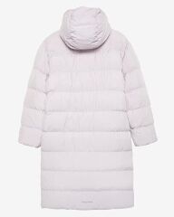 Skechers W Outerwear Puffer Jacket Kadın Mont Uzun Bej S242132-032