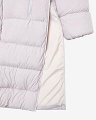 Skechers W Outerwear Puffer Jacket Kadın Mont Uzun Bej S242132-032