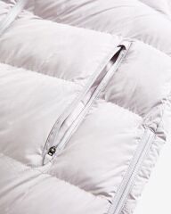 Skechers W Outerwear Puffer Jacket Kadın Mont Uzun Bej S242132-032