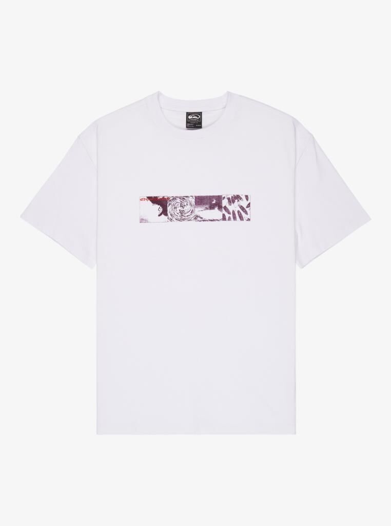 Quiksilver Mens Mercury Fortex Beyaz T-Shirt  EQYZT08269 WBB0