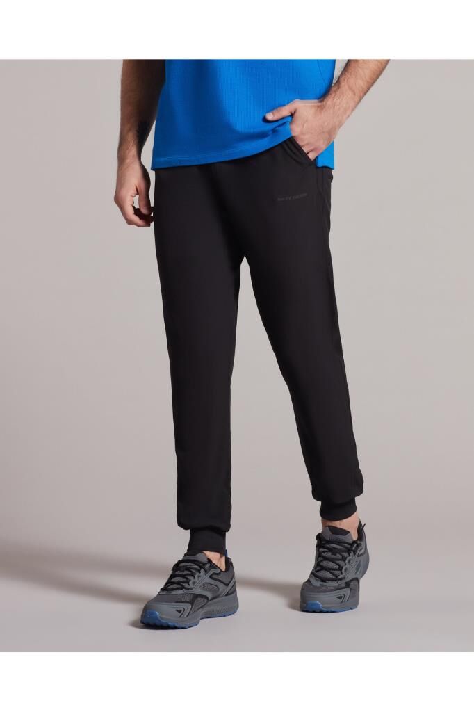 Skechers M Micro Collection Side Zipped Jogger Pant Erkek Siyah Eşofman Altı S211809-001