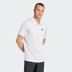 adidas Climacool Erkek Polo Yaka Tişört Beyaz JD8643
