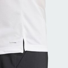 adidas Climacool Erkek Polo Yaka Tişört Beyaz JD8643