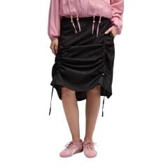 Puma T7 Woven Midi Skirt Kadın Etek Siyah 63343801