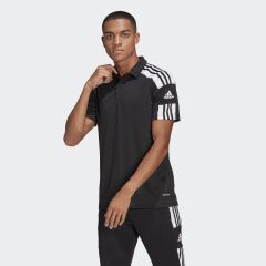 Adidas GK9556 Squadra 21 Erkek Polo T-Shirt Siyah