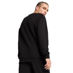 Puma Ess Elevated Crew Erkek Sweatshirt Siyah 68472701