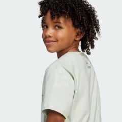 adidas X Star Wars The Mandalorian Tee Set Bebek Tişört- Şort Takımı Yeşil JF3648