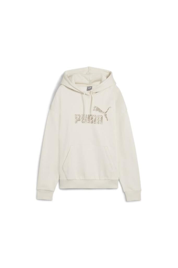 Puma Ess Animal Fl Kadın Sweatshirt Krem 68149287