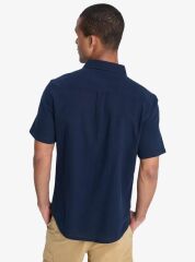 Quicksilver Erkek Rahat Kesim Mavi Kısa Kollu Gömlek - EQYWT04622 KTP0