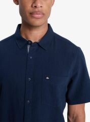 Quicksilver Erkek Rahat Kesim Mavi Kısa Kollu Gömlek - EQYWT04622 KTP0