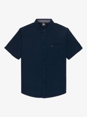 Quicksilver Erkek Rahat Kesim Mavi Kısa Kollu Gömlek - EQYWT04622 KTP0