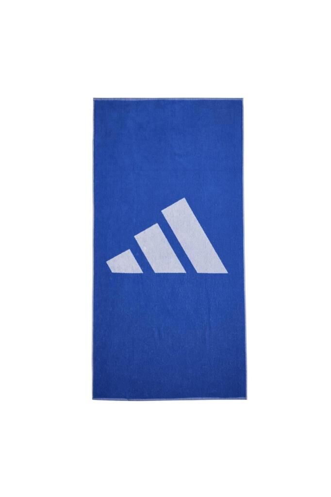 adidas 3 Bar Towel Larg Havlu Mavi IR6241