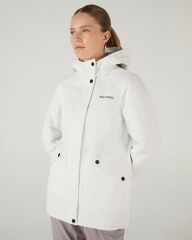 Skechers W Outerwear Padded Jacket Kadın Ceket Beyaz S242041-100