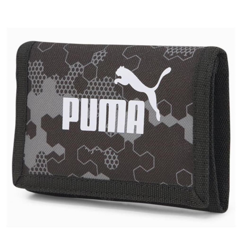 Puma Phase AOP Wallet PUMA Black Camo Te Unisex Cüzdan 07896410