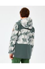 Skechers B Outerwear Padded Jacket Erkek Çocuk Mont Gri SK242025-040