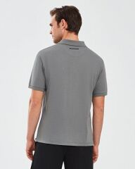 Skechers Polo M Short Sleeve Erkek Polo Yaka Tişört Antrasit S211800-003