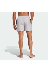 adidas Stripey Classics Short Length Erkek Deniz Şortu Lacivert JI9204