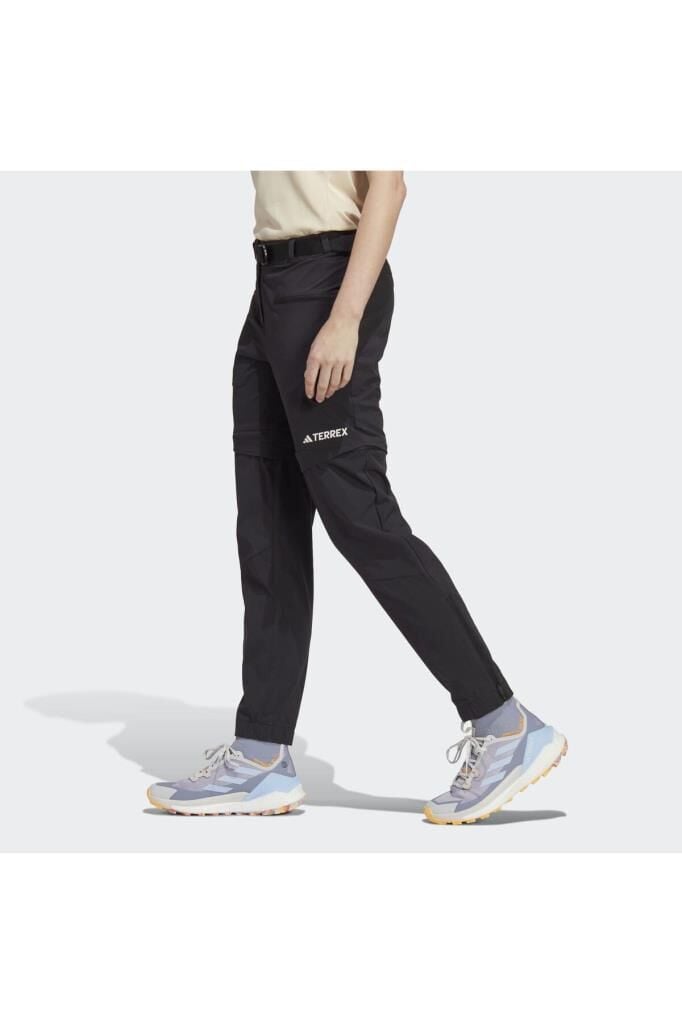 adidas Terrex Utilitas Hiking Zip-off Kadın Outdoor Pantolon Siyah HN2967