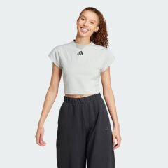 adidas W Ce G Cro Kadın Tişört Gri JC5067