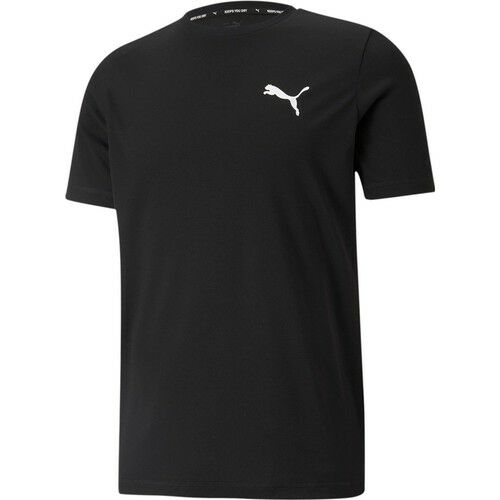 Puma Erkek Günlük Tişört 58672501 Siyah Active Small Logo Tee