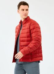 Skechers M Essential Outerwear Padded Jacket Erkek Mont Kırmızı S231242-3912