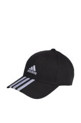adidas 3-stripes Cotton Twill Beyzbol Şapkası Siyah IB3242
