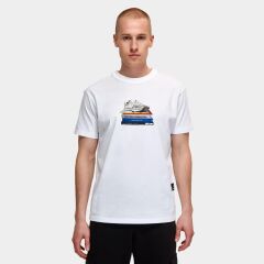 New Balance Erkek Tişört MNT1415-WT