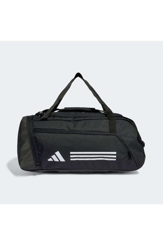 adidas Essentials 3-Stripes Duffel Çanta Küçük Boy Siyah IP9862