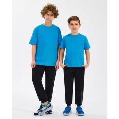 Skechers B Essentials Erkek Çocuk Tshirt Mavi SK232080-315