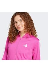 adidas Essentials 3-Stripes Track Suit Kadın Eşofman Takımı Pembe JD5436