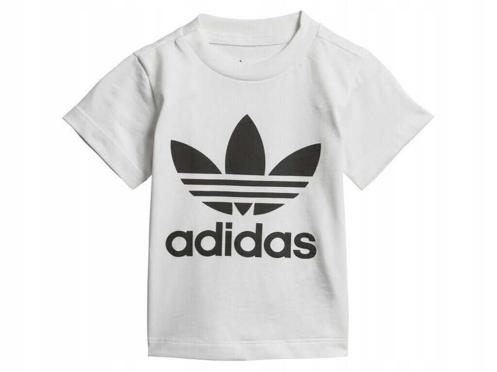 Adidas Beyaz Unisex Çocuk Trefoıl Tee T-Shirt DV2828