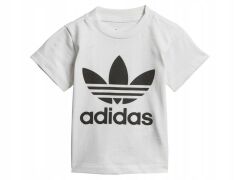 Adidas Beyaz Unisex Çocuk Trefoıl Tee T-Shirt DV2828