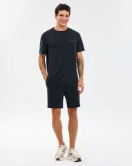 Skechers M Regular T-Shirt  Siyah Tişört - S2610125-3817