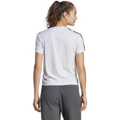 adidas Train Essentials 3S Kadın Tişört Beyaz IC5040